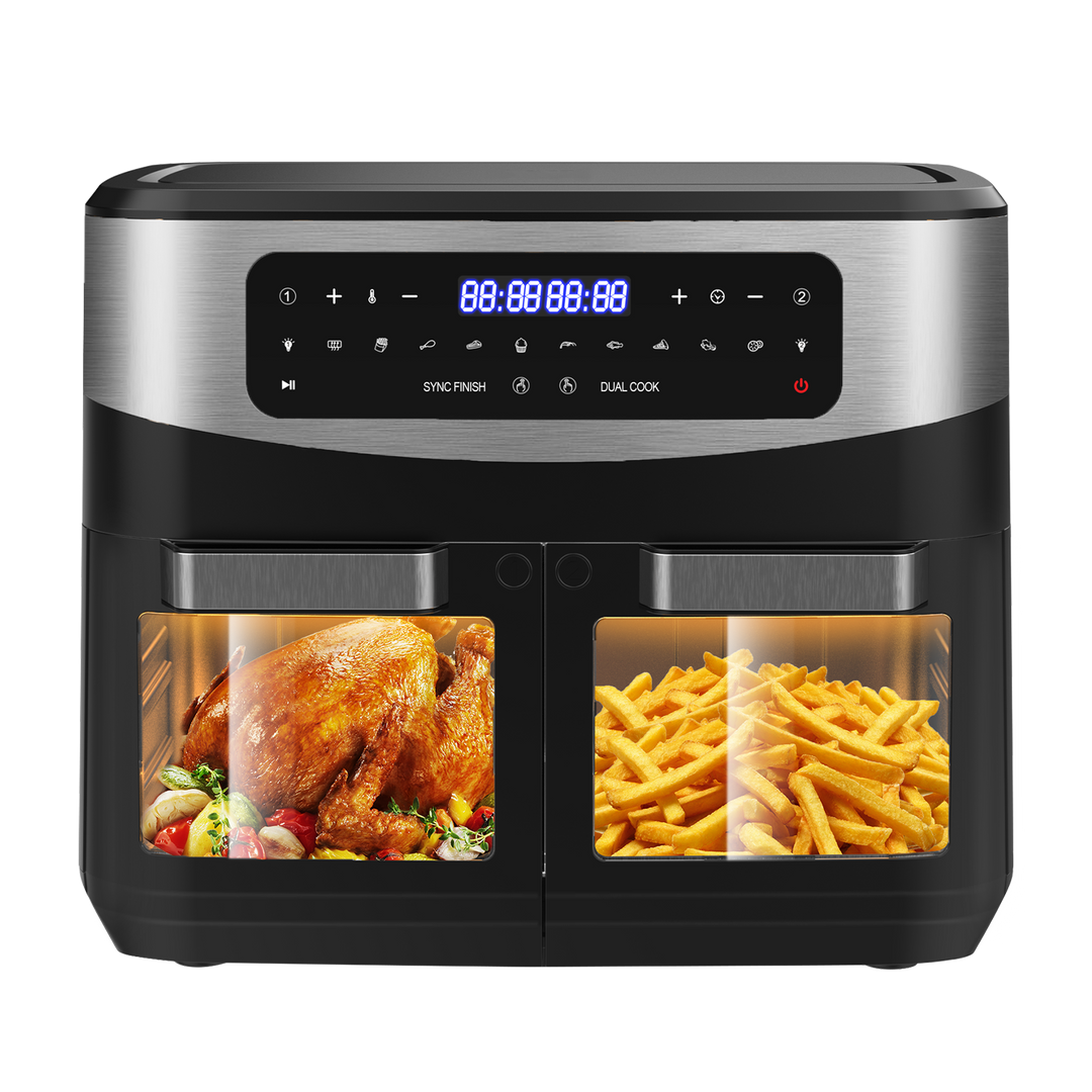 Double Zone Friteuse sans Huile KDF-5511DTW 12L