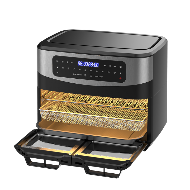 Double Zone Friteuse sans Huile KDF-5511DTW 12L