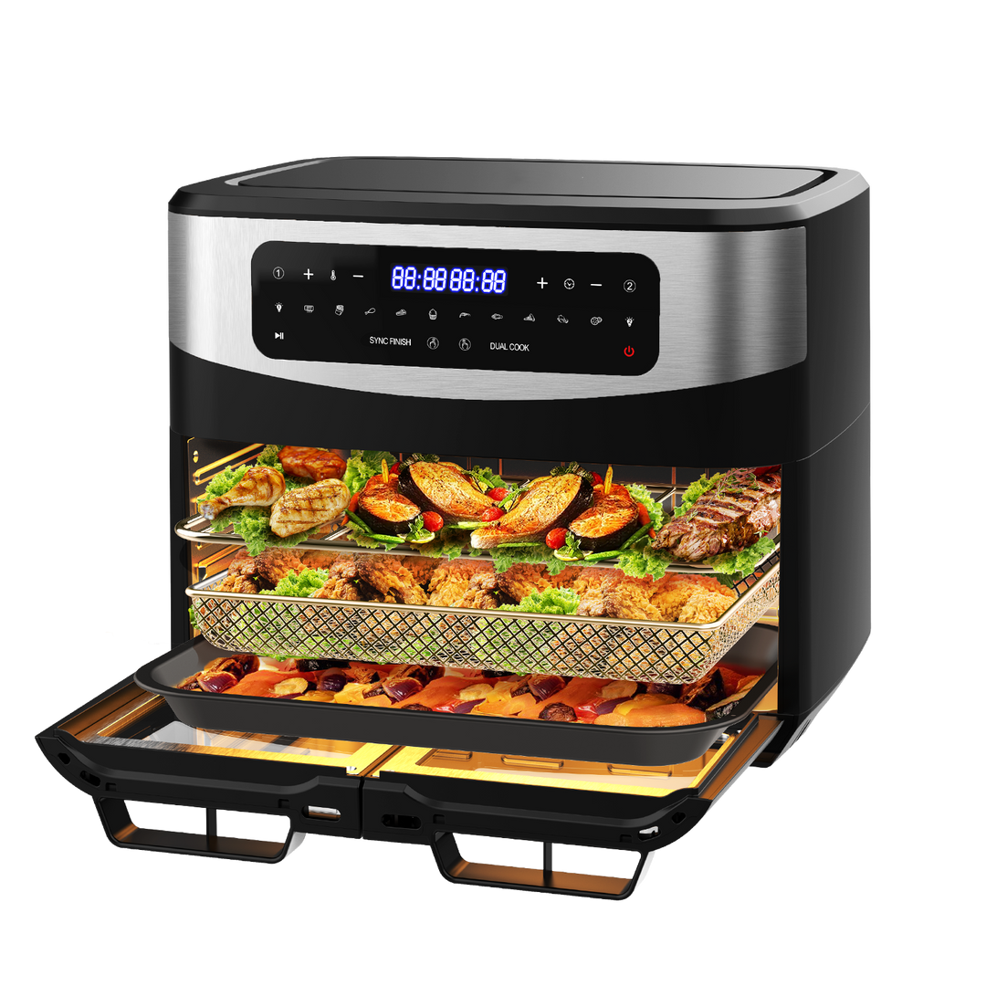 Double Zone Friteuse sans Huile KDF-5511DTW 12L