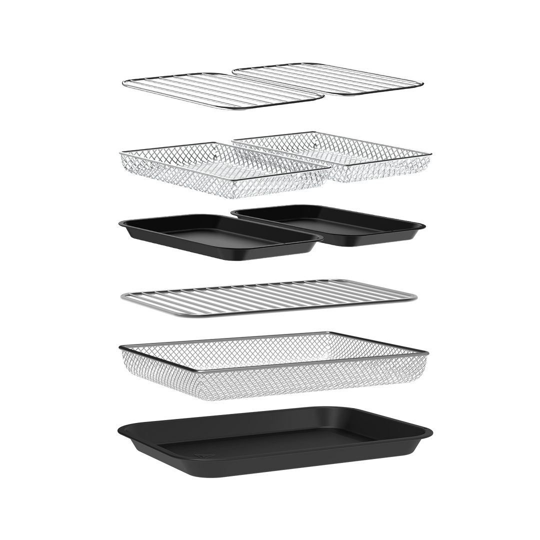 Double Zone Friteuse sans Huile KDF-5511DTW 12L
