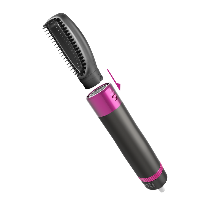 Brosse Soufflante Set 5 en 1, Brosse à Cheveux Amovible