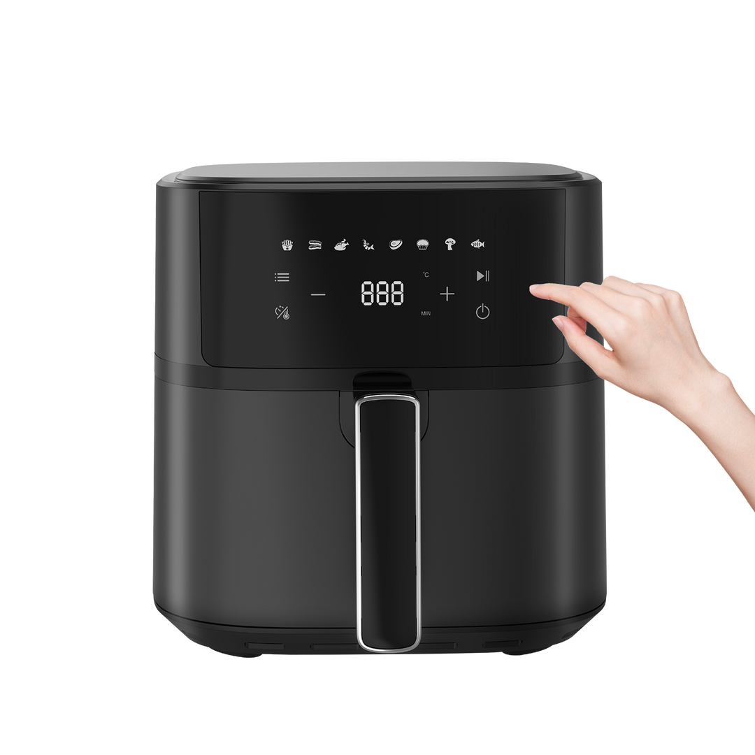 Friteuse à Air Sans Huile AF-625A 6.5L Air Fryer avec 8 Programmes