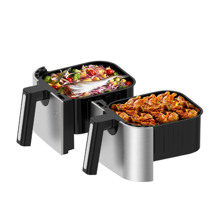 Double Zone Friteuse à air chaud AF5515D 10L 2600W