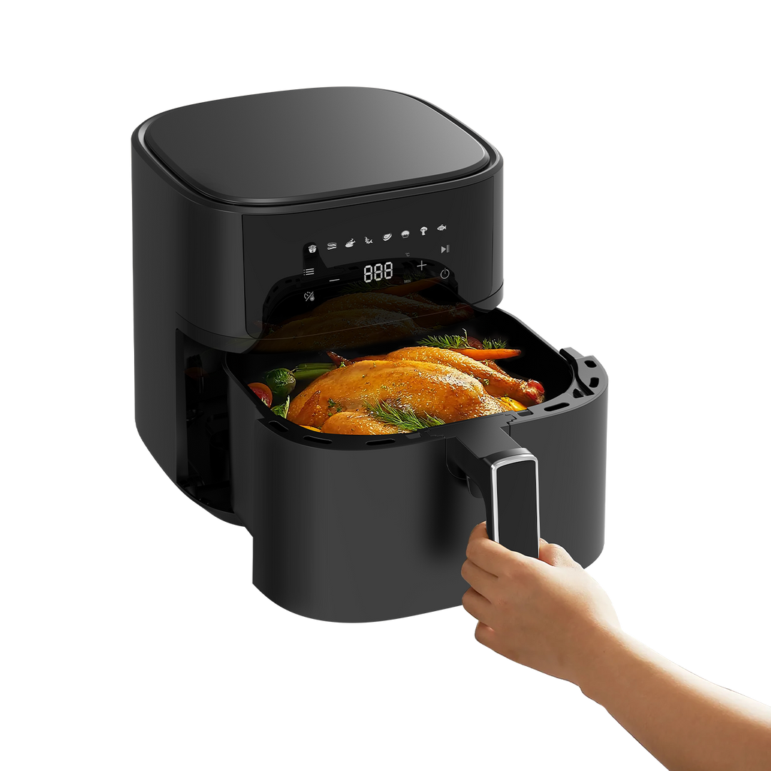 Friteuse à Air Sans Huile AF-625A 6.5L Air Fryer avec 8 Programmes