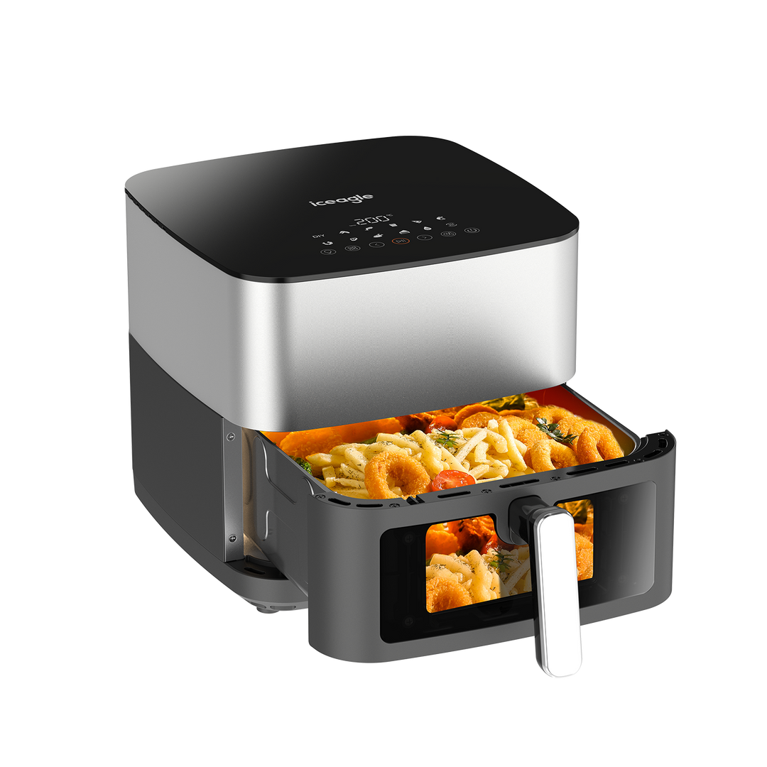 Friteuse Sans Huile 9L Air Fryer AF08010 avec Fenêtre Visible