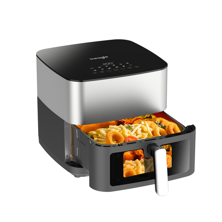Friteuse Sans Huile 9L Air Fryer AF08010 avec Fenêtre Visible