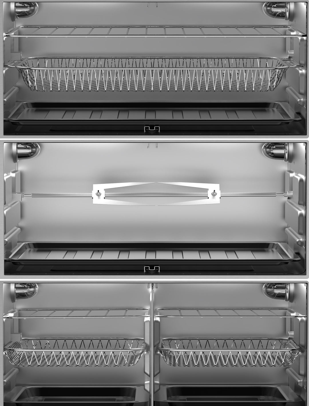 Double zone Friteuse à air chaud AFTO-2301DT 23L Noir