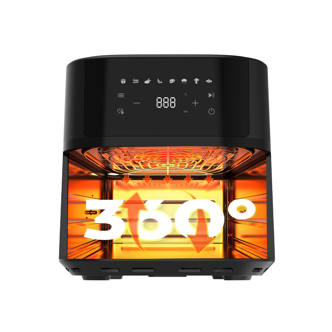 Friteuse sans Huile 6,5L Air Fryer 1700 W Friteuse à Air Chaud