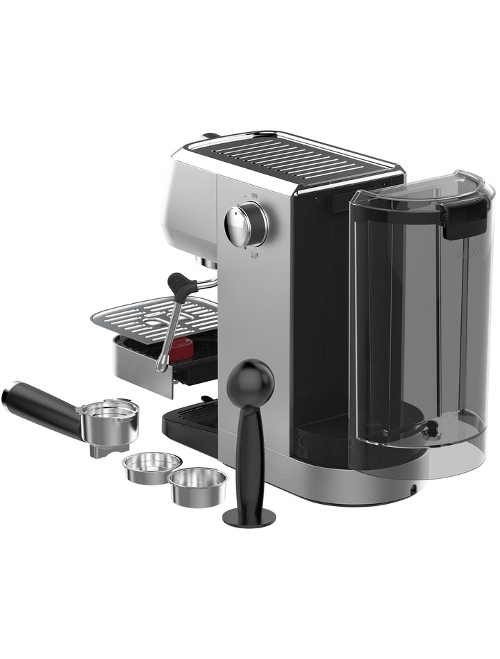 Machine à Café Semi-Automatique CM1665B 1350W, 20 Bar cafetiere filtre 1,3 L