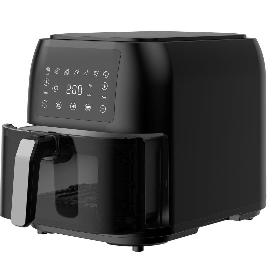 Friteuse à Air Sans Huile AF8008 8.5L XXL Air Fryer avec Grande Fenêtre